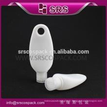 SRS tube cosmétique haute qualité 50 ml, bouteille de shampooing pour voyage de 50 ml 60 ml couleur blanche